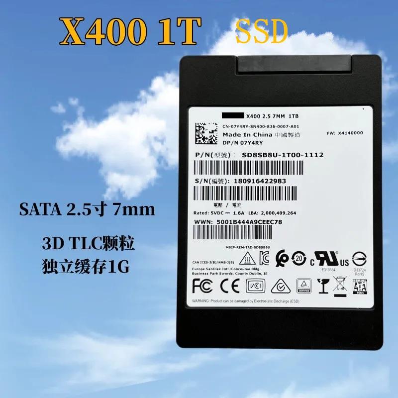 Sandisk X400 1T SSD Sata3 Ʈ, 2.5 ġ  ĳ, 1G TLC 